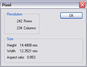 pixel info